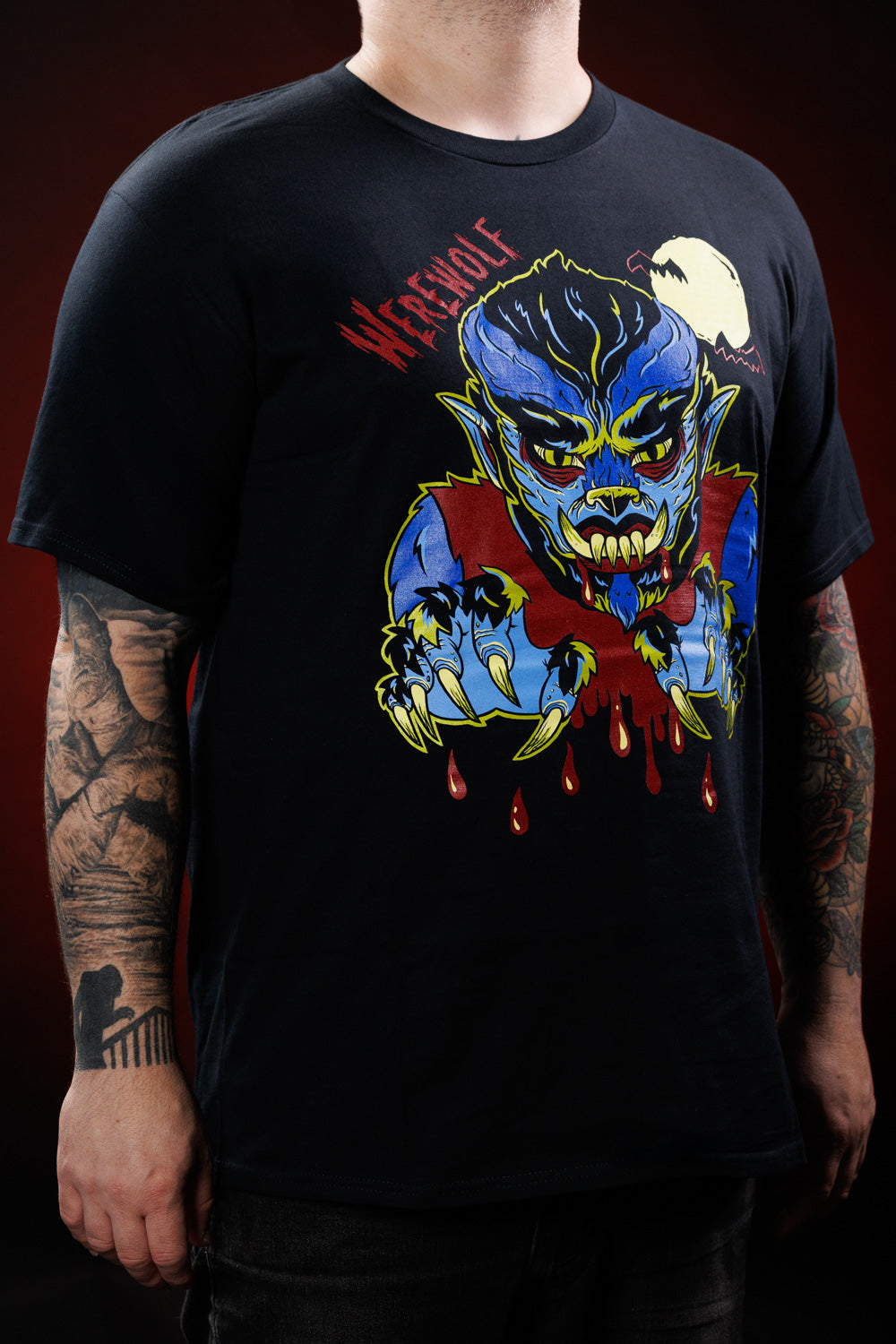 Teen Werewolf Raglan T-Shirt — Vixen x Kirk Hammett (Men’s)
