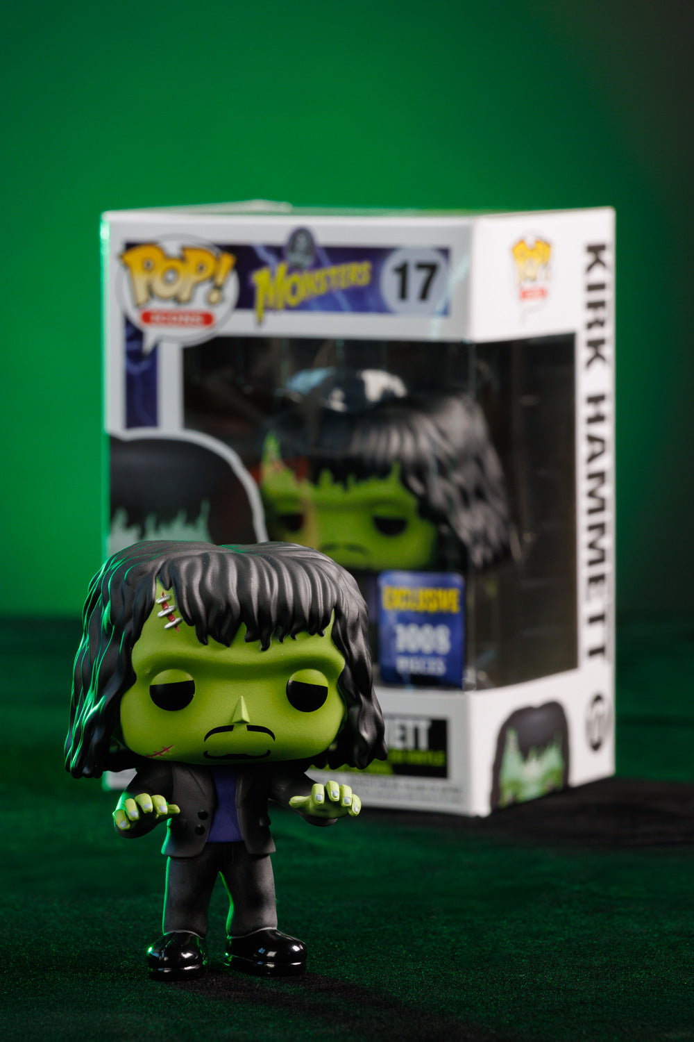 Funko Pop Icons #17 — Kirk Hammett as Frankenstein's Monster